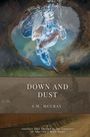 "DOWN AND DUST" von A. M. McCray. Ein Eisvogel taucht dynamisch ins Wasser ein.