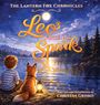 „The Lantern Fox Chronicles: Leo Finds His Spark“. Ein Junge und ein Fuchs mit Laterne sitzen am See unter sternenklarem Himmel.