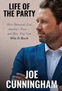 "Life of the Party" von Joe Cunningham; ein Mann in einem blauen Anzug blickt nach rechts.