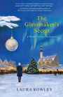 "The Glassmaker’s Secret: A Winter Solstice in Estonia" von Laura Rowley. Eine verschneite Winterlandschaft mit Weihnachtsmarkt.