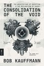 „The Consolidation of the Void“, „Bob Kauffmann“, Zahnräder und technische Illustrationen mit Kompasssymbol.