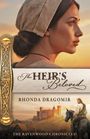 "The Heir’s Beloved", "Rhonda Dragomir", "The Ravenwood Chronicles". Profil einer Frau, großer Burg und Reiter im Hintergrund.