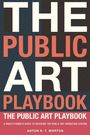"The Public Art Playbook" in großen Buchstaben. Darunter: "A practitioner's guide to patching the public art operating system." Autor: Anton R. T. Morton.