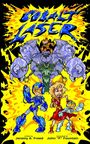 Text: "COBALT LASER". Illustration zeigt bunte, futuristische Figuren in actionreicher Szene vor einem explosiven Hintergrund.