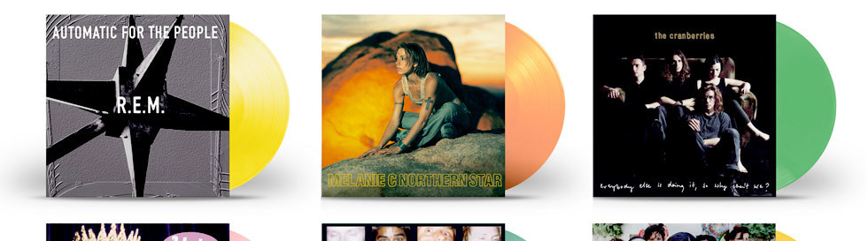 Limited Colored Edition Universal Vinyl 