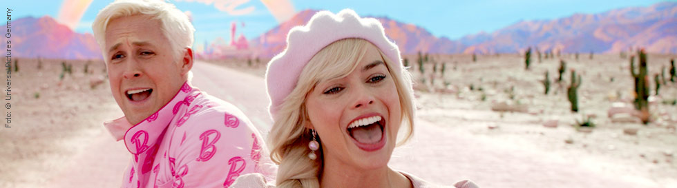  »Barbie« mit Ryan Gosling und Margot Robbie als Ken und Barbie